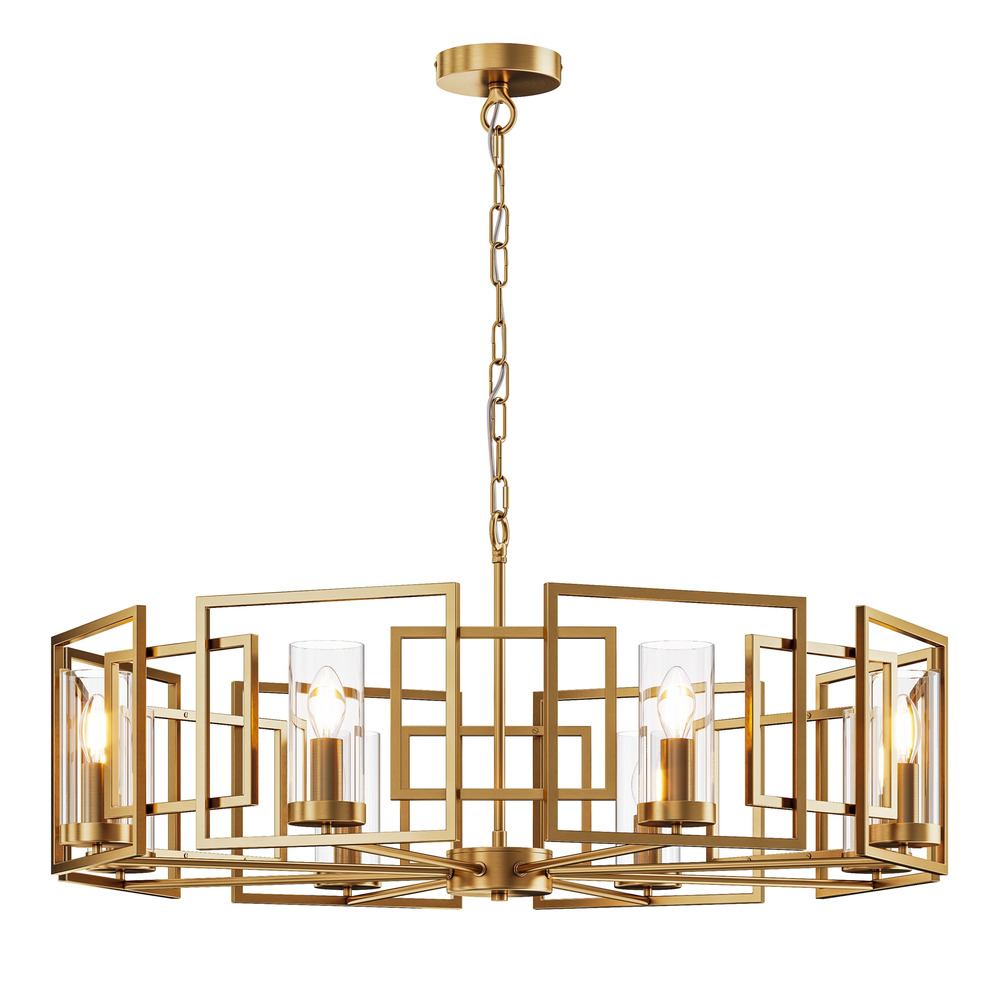 Подвесная люстра Maytoni Bowi H009PL-08G 