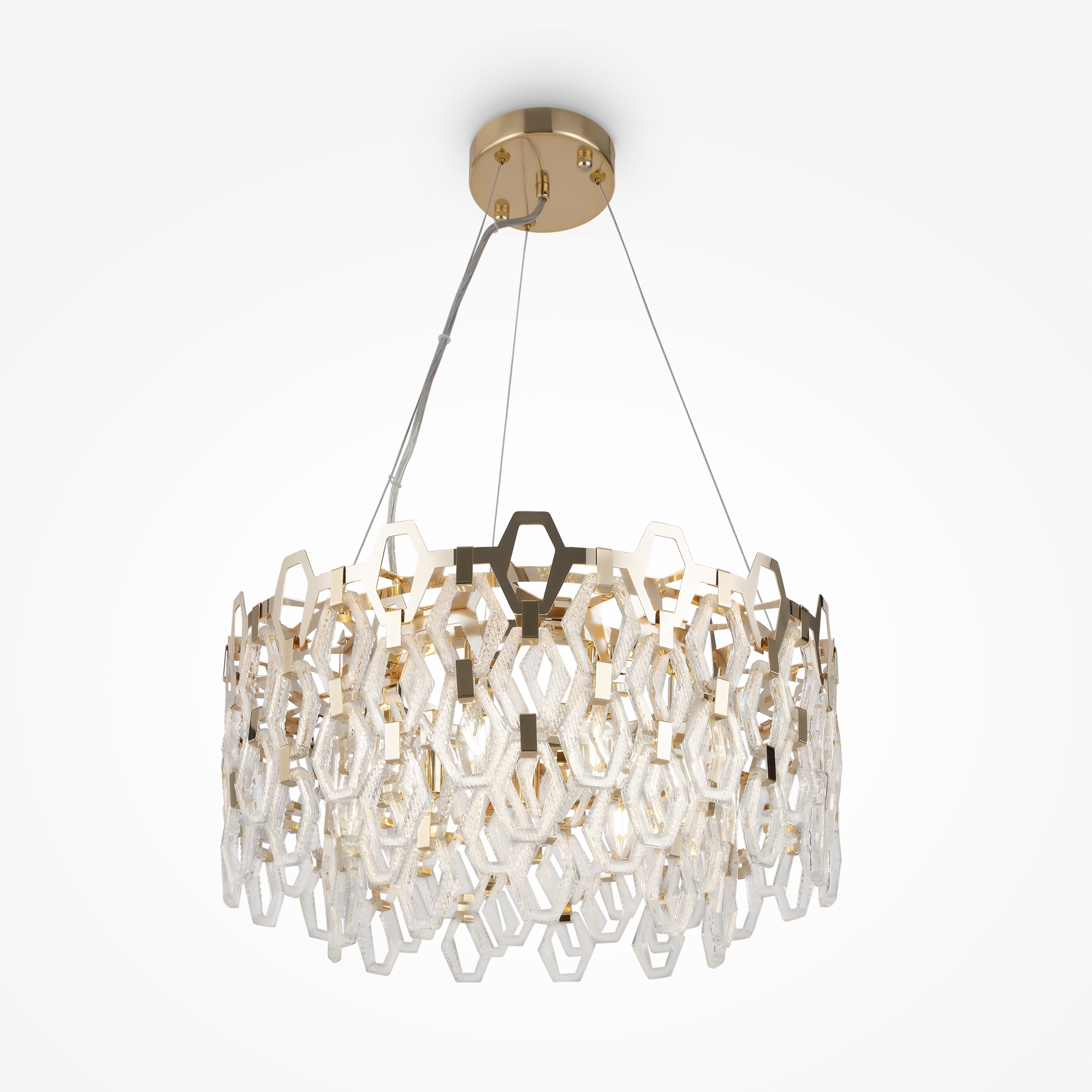 Подвесная люстра Maytoni Tissage MOD490PL-09G 