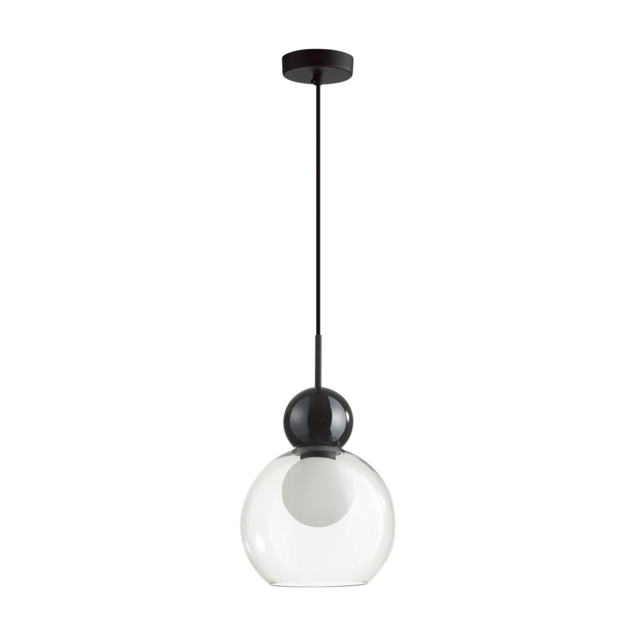Подвес SONEX Blacky 5021/1 стекло белое 