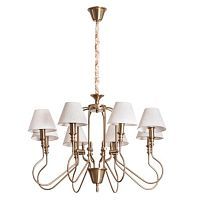 Подвесная люстра Arte Lamp Agio A6086LM-8PB 
