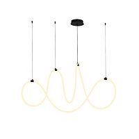 Подвесной светодный светильник Arte Lamp Klimt A2850SP-80BK 