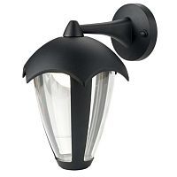 Уличный настенный светодиодный светильник Arte Lamp Henry A1661AL-1BK 